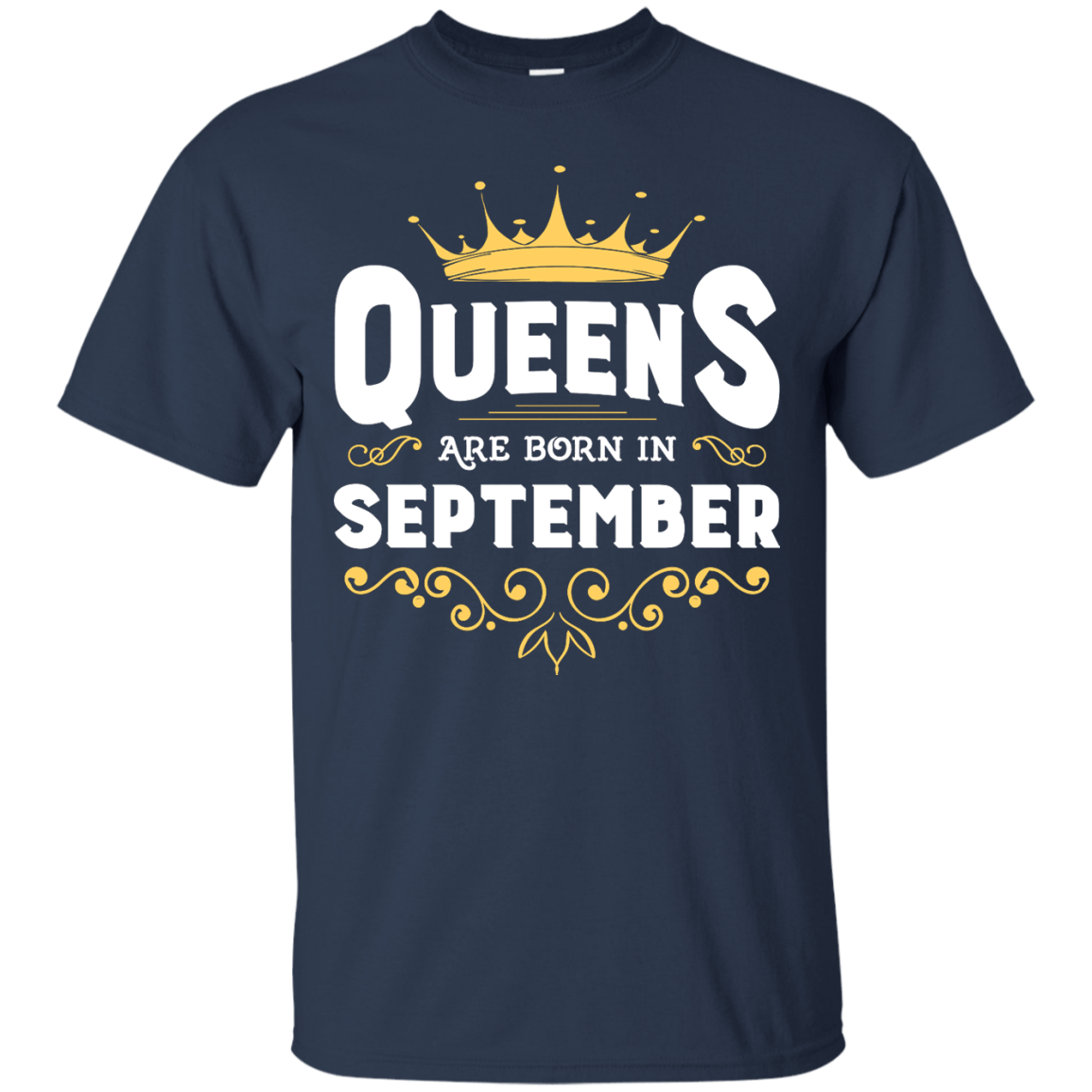 Queens Are Born In September T-Shirt & Hoodie | Teecentury.com
