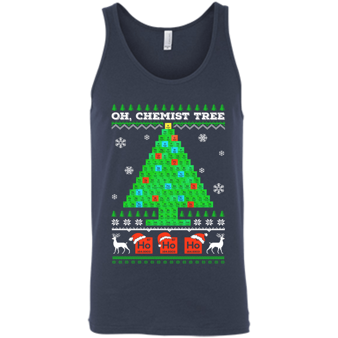 Oh Chemistry Tree Science Christmas Ugly Sweater T-Shirt & Hoodie | Teecentury.com