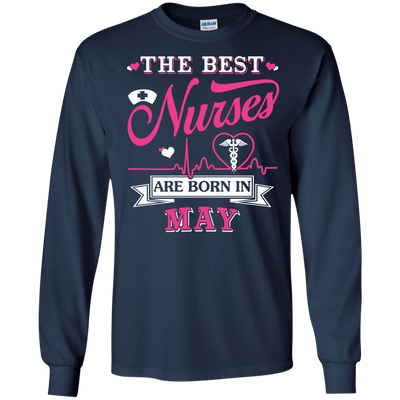 The Best Nurses Are Born In May T-Shirt & Hoodie | Teecentury.com