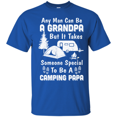 Camping Papa Grandpa Fathers Day Gift T-Shirt & Hoodie | Teecentury.com