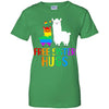 Free Sister Hugs Llama Rainbow Heart LGBT Pride Month T-Shirt & Hoodie | Teecentury.com