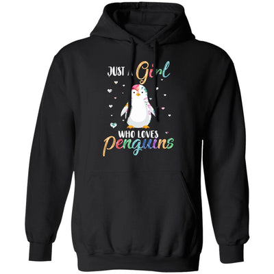 Just A Girl Who Loves Penguins Cute Penguin Lover T-Shirt & Hoodie | Teecentury.com