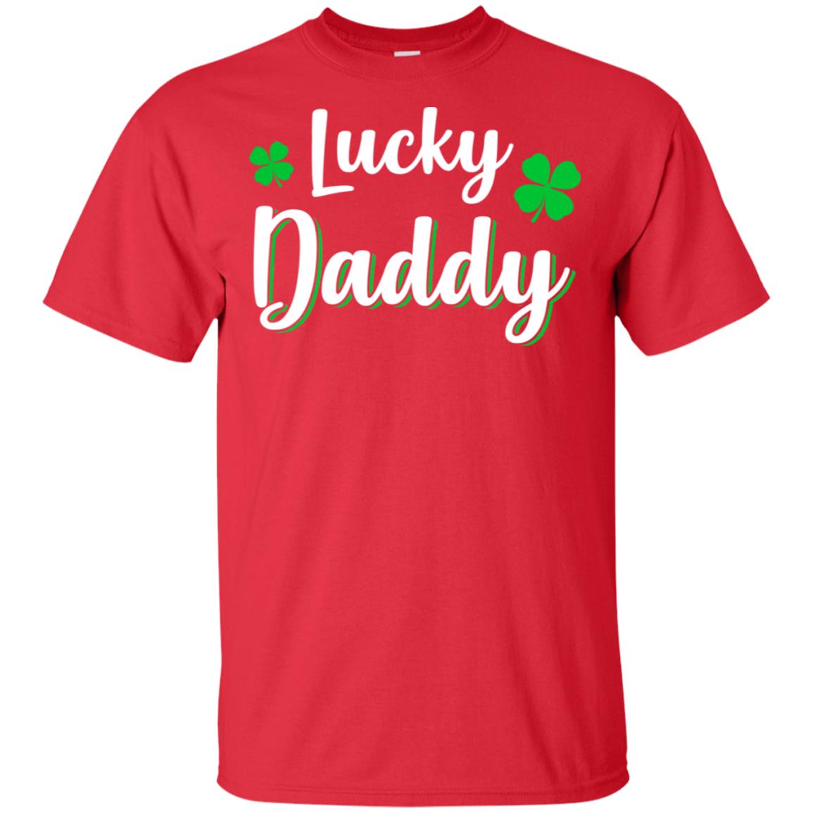 Luckiest Lucky Daddy St Patricks Day T-Shirt & Hoodie | Teecentury.com