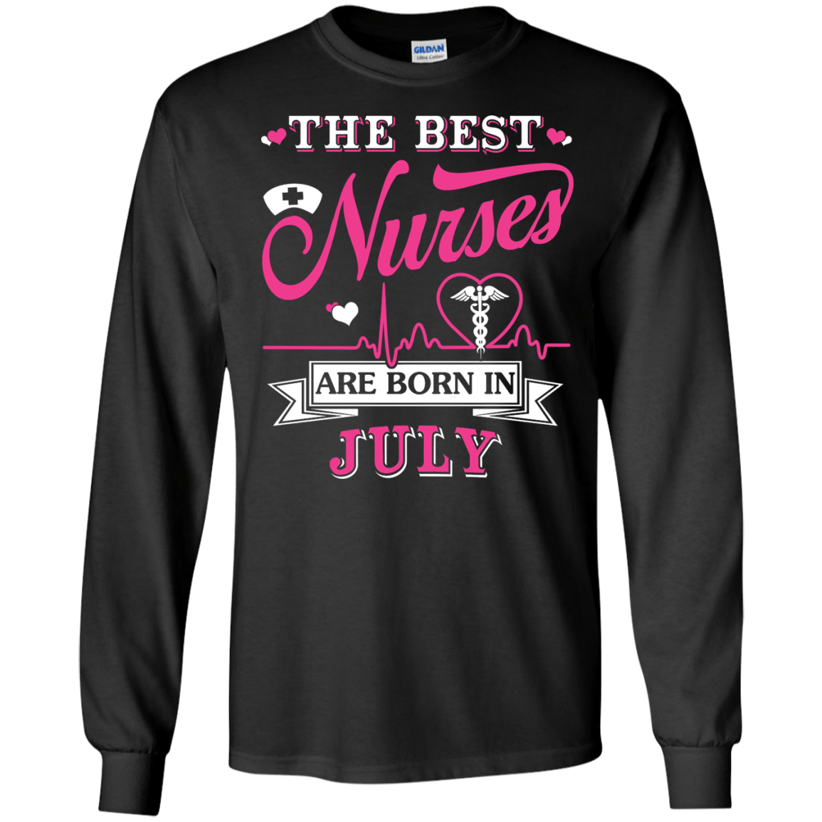 The Best Nurses Are Born In July T-Shirt & Hoodie | Teecentury.com