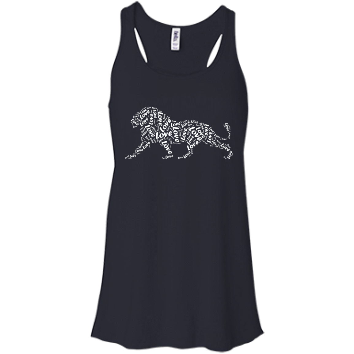 I Love Lion T-Shirt Word Graphic Tee T-Shirt & Hoodie | Teecentury.com