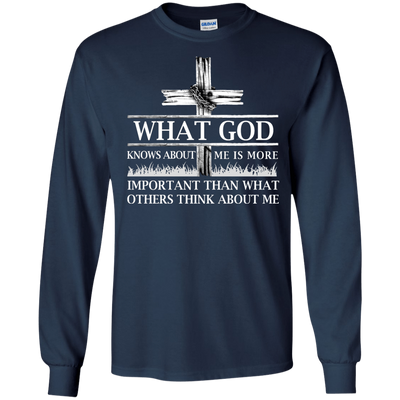 What God Knows About Me Is More Important T-Shirt & Hoodie | Teecentury.com