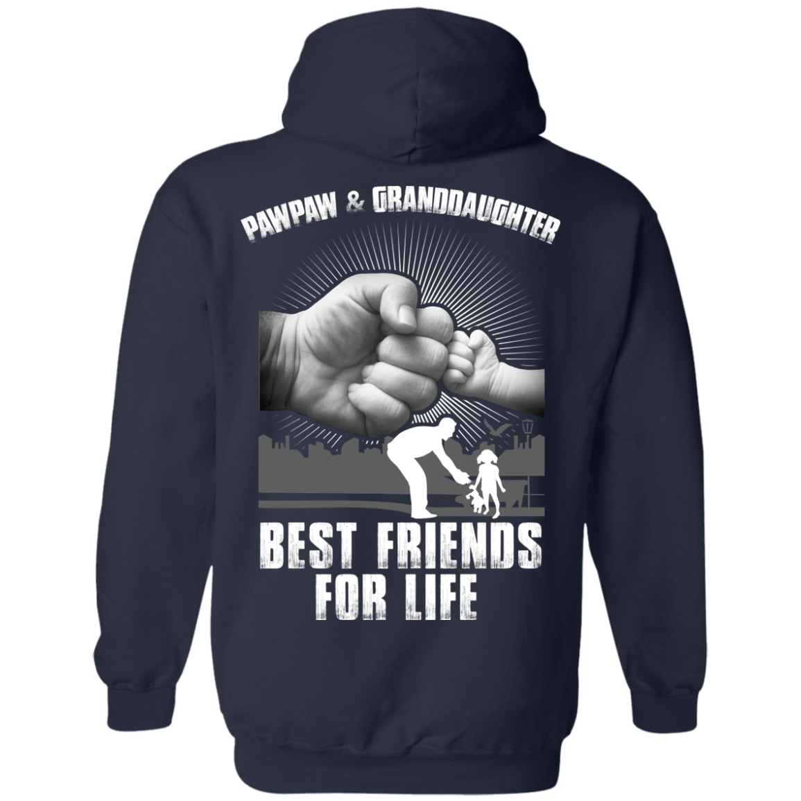Pawpaw And Granddaughter Best Friends For Life T-Shirt & Hoodie | Teecentury.com