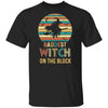 Baddest Witch On The Block Vintage Funny Halloween Gift T-Shirt & Hoodie | Teecentury.com