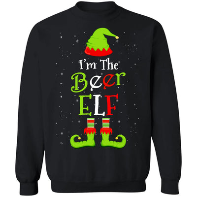 I'm The Beer Elf Family Matching Funny Christmas Group Gift T-Shirt & Sweatshirt | Teecentury.com