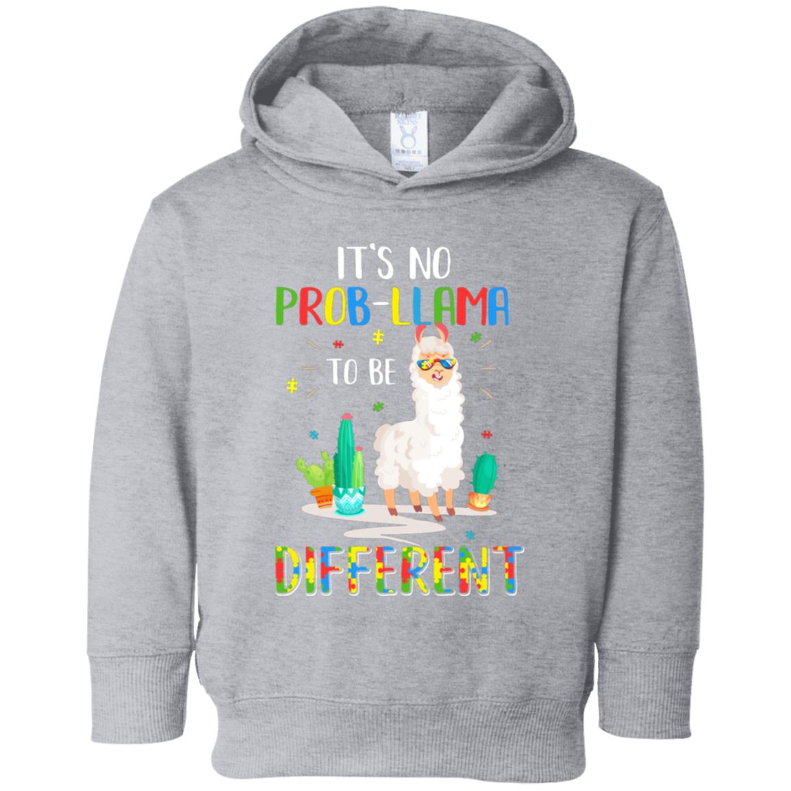No Prob Llama To Be Different Llama Autism Awareness Gift Youth Youth Shirt | Teecentury.com