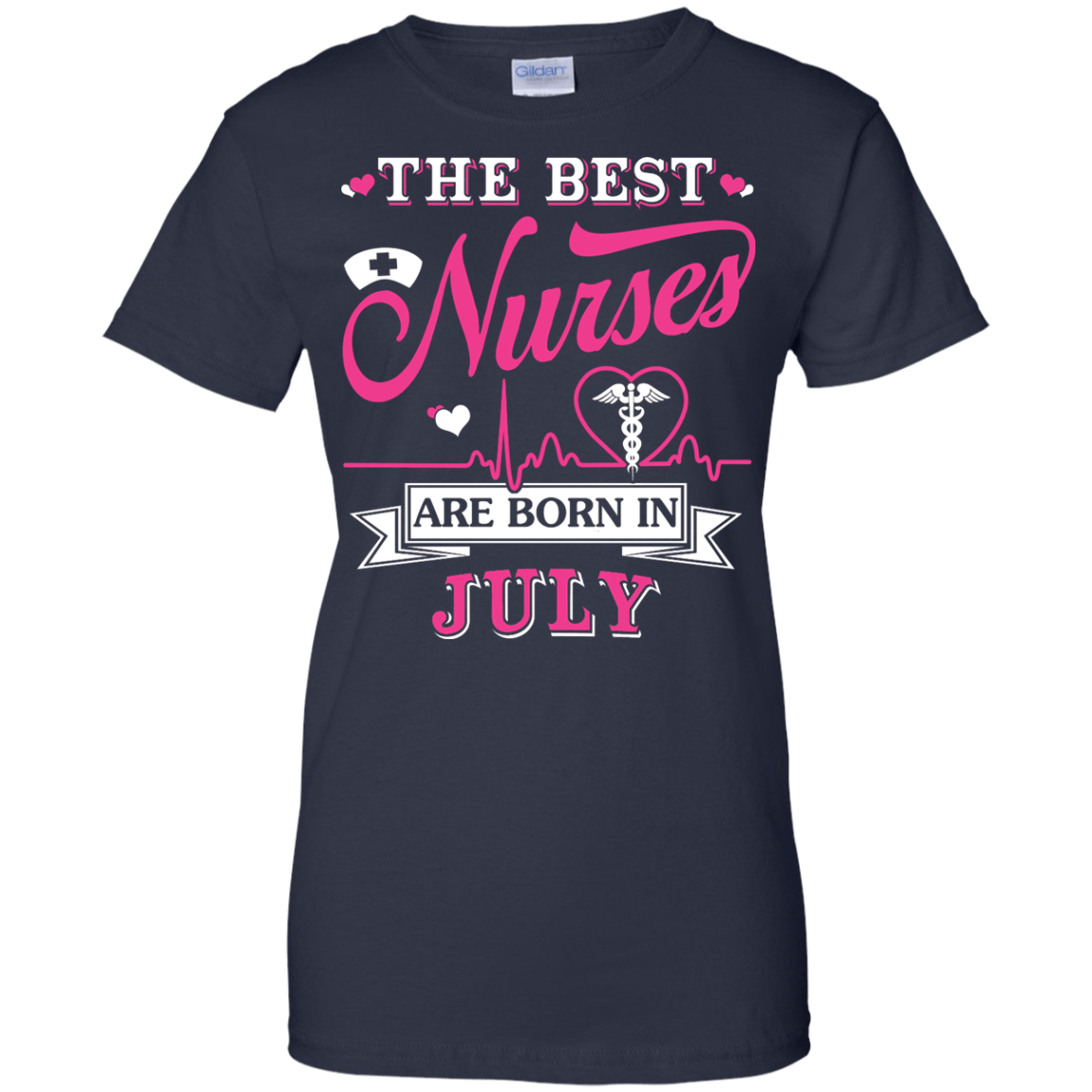 The Best Nurses Are Born In July T-Shirt & Hoodie | Teecentury.com
