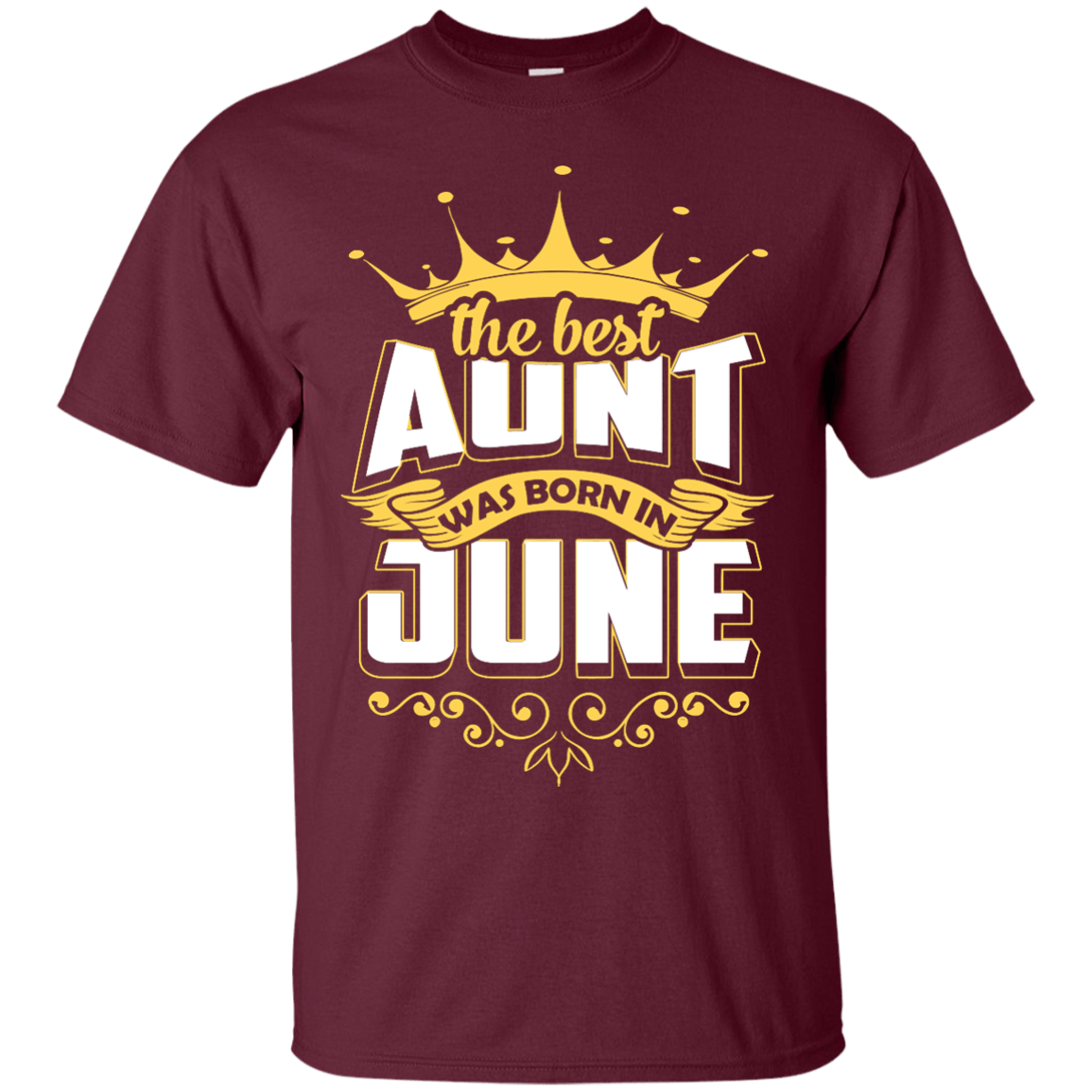 The Best Aunt Was Born In June T-Shirt & Hoodie | Teecentury.com