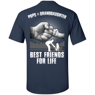 Pops And Granddaughter Best Friends For Life T-Shirt & Hoodie | Teecentury.com