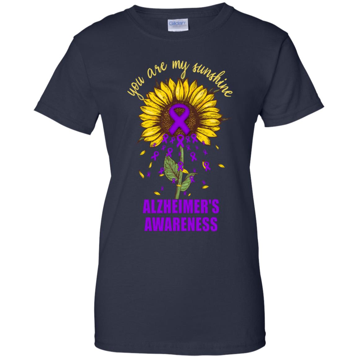 You Are My Sunshine Alzheimer's Awareness T-Shirt & Hoodie | Teecentury.com