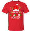 I'm The Grandma Reindeer Matching Family Christmas T-Shirt & Sweatshirt | Teecentury.com