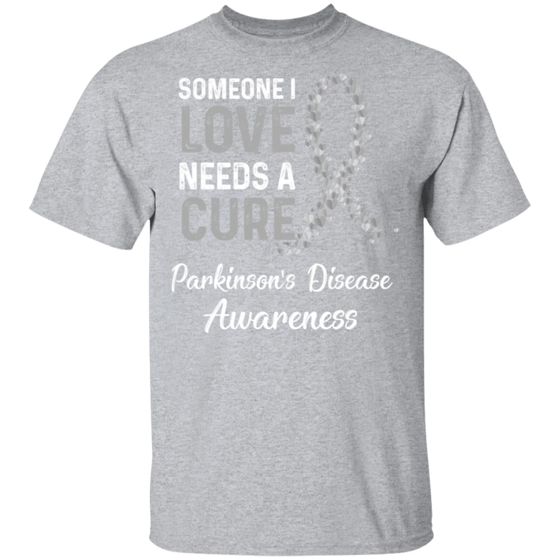 Someone I Love Needs Cure Parkinson's Disease Awareness T-Shirt & Hoodie | Teecentury.com