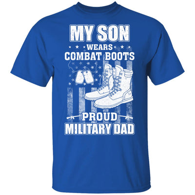 My Son Wears Combat Boots Proud Military Dad T-Shirt & Hoodie | Teecentury.com