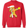 Dabbing Gingerbread Santa Softball Christmas Pajama Gifts T-Shirt & Sweatshirt | Teecentury.com
