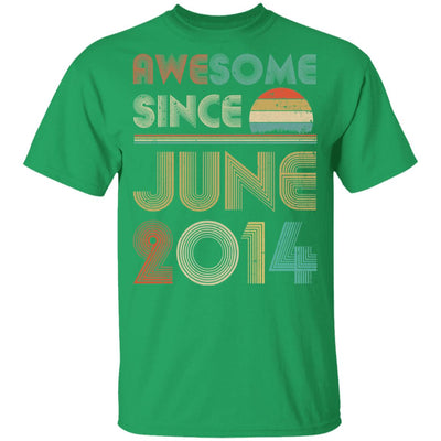 Awesome Since June 2014 Vintage 8th Birthday Gifts Youth Youth Shirt | Teecentury.com