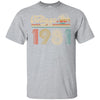 41th Birthday Gift Vintage 1981 Classic T-Shirt & Hoodie | Teecentury.com