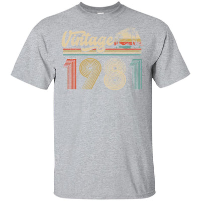 41th Birthday Gift Vintage 1981 Classic T-Shirt & Hoodie | Teecentury.com