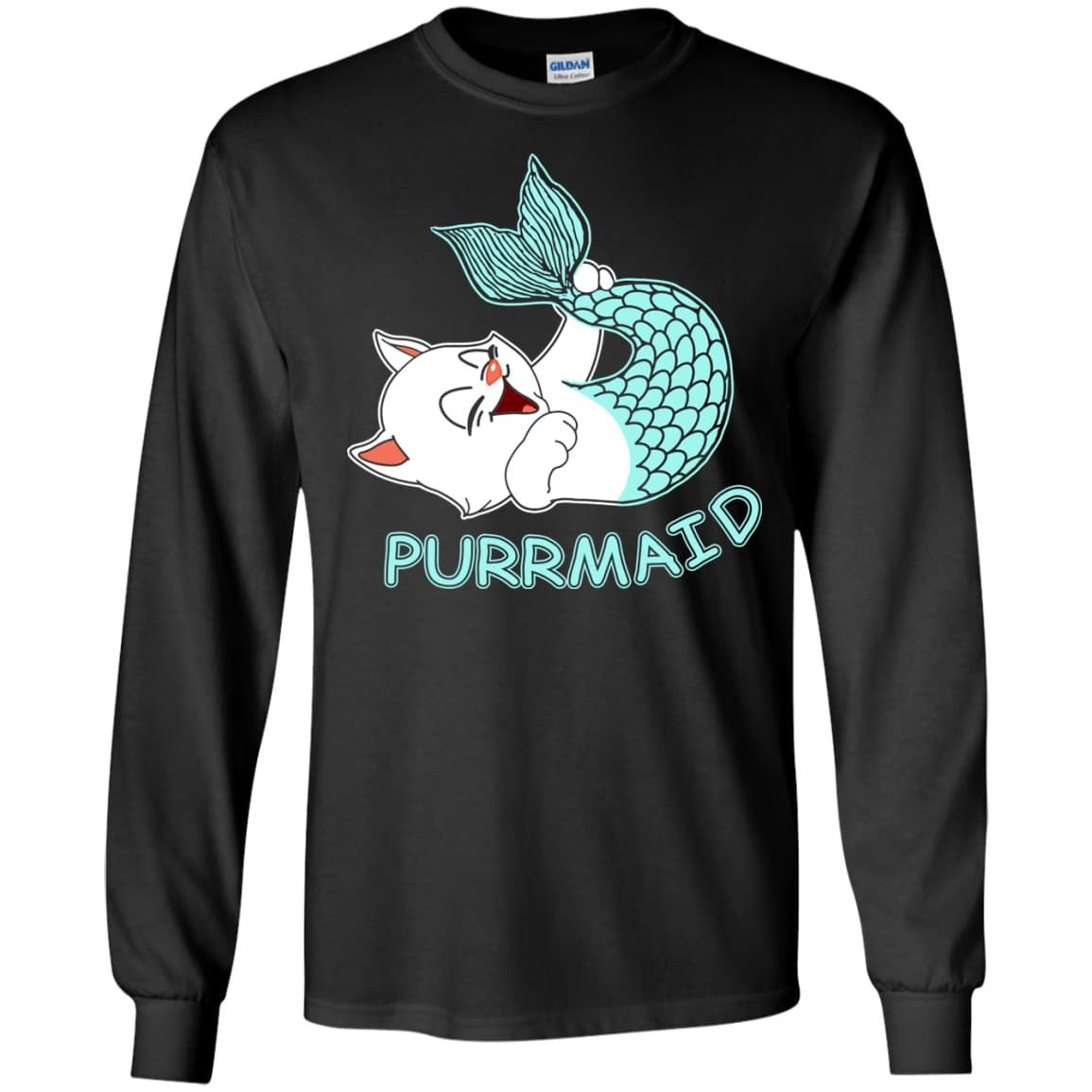 Funny Purrmaid Cat Mermaid T-Shirt & Hoodie | Teecentury.com