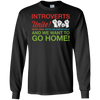 Introverts Unite We're Here We're Uncomfortable T-Shirt & Hoodie | Teecentury.com