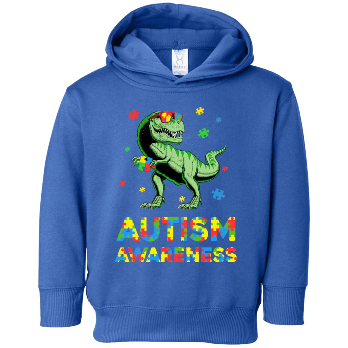 Dinosaur Puzzle Autism Awareness For Boys Girls Youth Youth Shirt | Teecentury.com