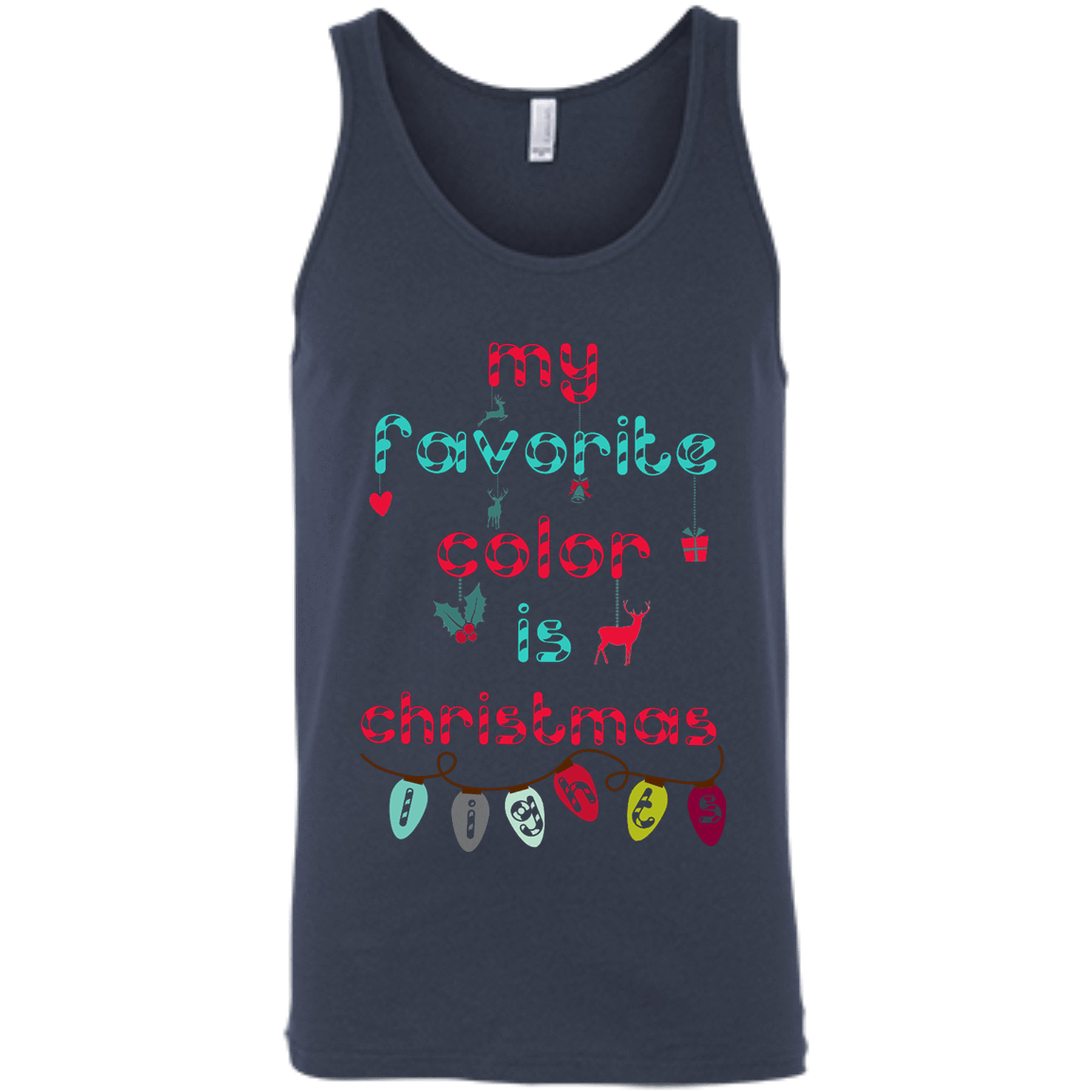 My Favorite Color Is Christmas Light T-Shirt & Hoodie | Teecentury.com