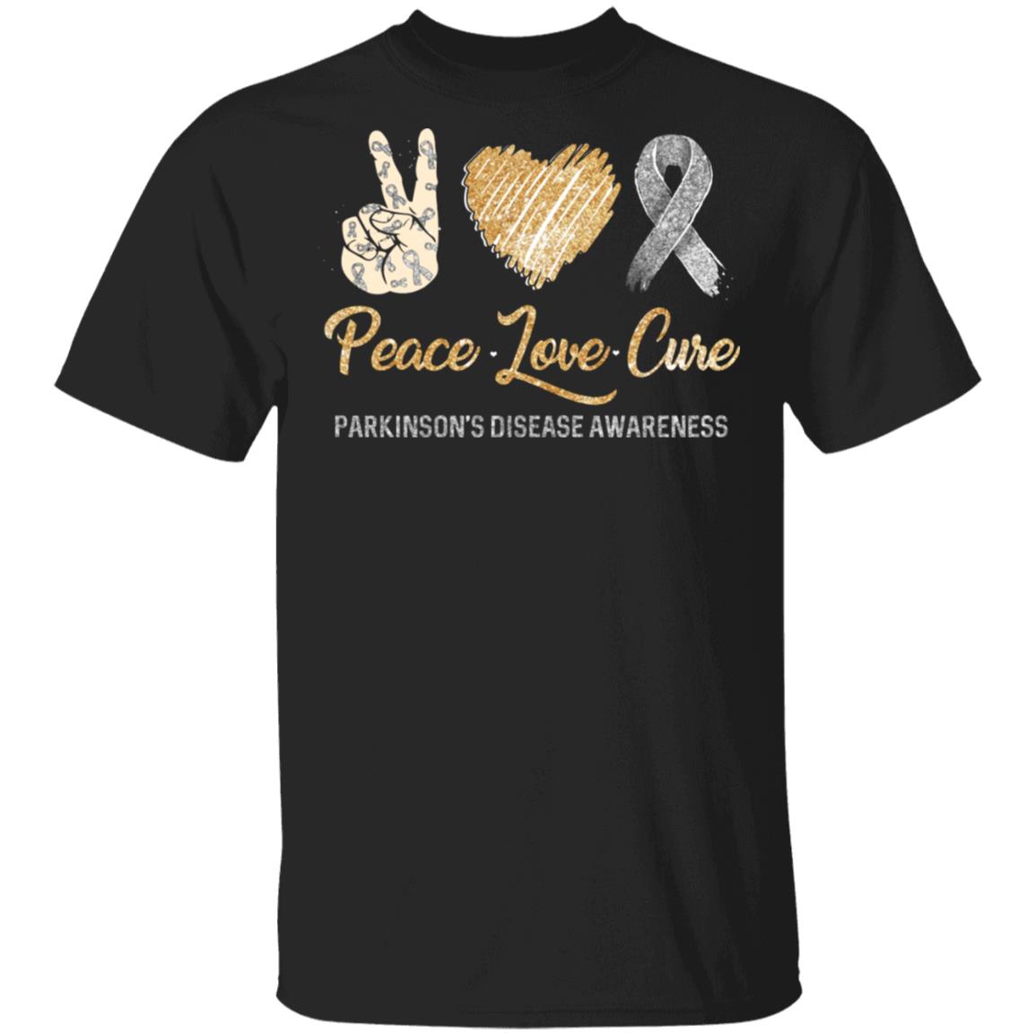 Peace Love Cure Pancreatic Cancer Awareness T-Shirt & Hoodie | Teecentury.com