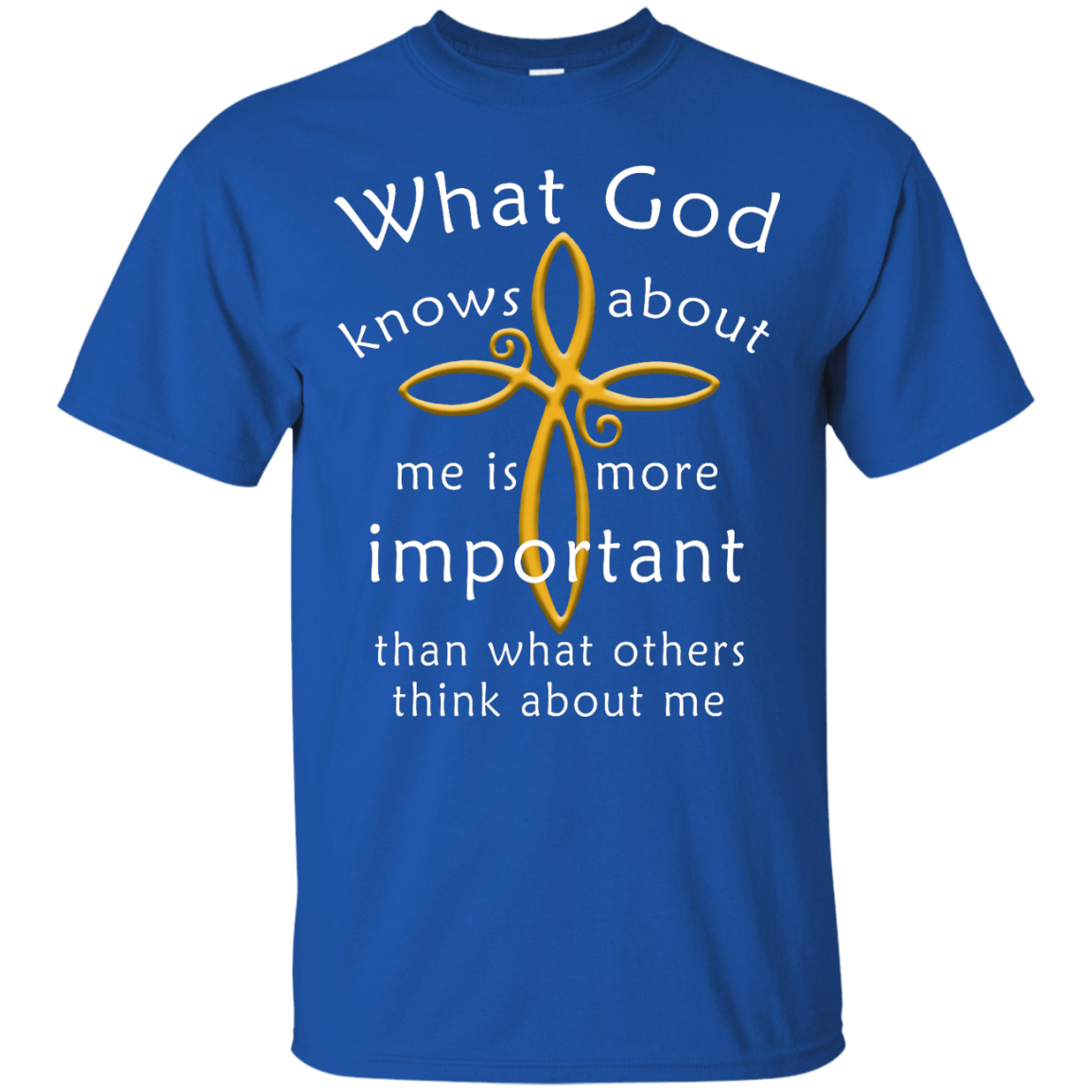 What God Knows About Me Is More Important T-Shirt & Hoodie | Teecentury.com