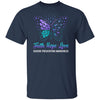 Faith Hope Love Butterfly Suicide Prevention Awareness T-Shirt & Hoodie | Teecentury.com