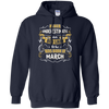 An Old Lady Who Was Born In March T-Shirt & Hoodie | Teecentury.com