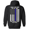 I Back The Blue for My Son Police Thin Blue Line For Dad T-Shirt & Hoodie | Teecentury.com