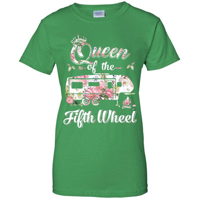 Queen Of The Fifth Wheel Funny Camping T-Shirt & Hoodie | Teecentury.com