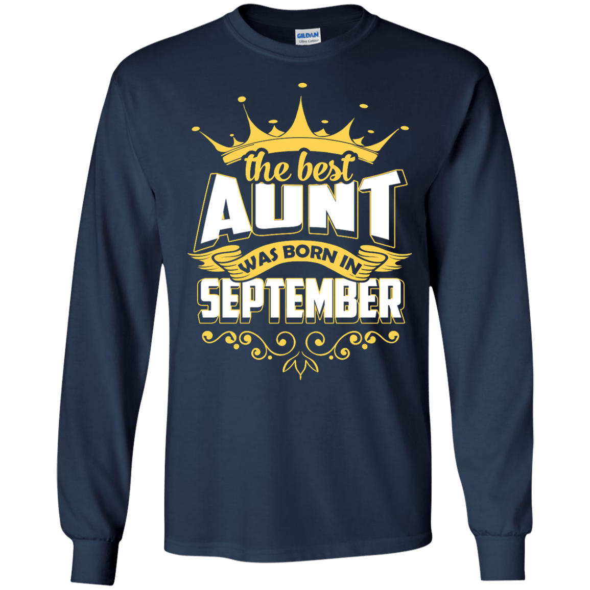 The Best Aunt Was Born In September T-Shirt & Hoodie | Teecentury.com