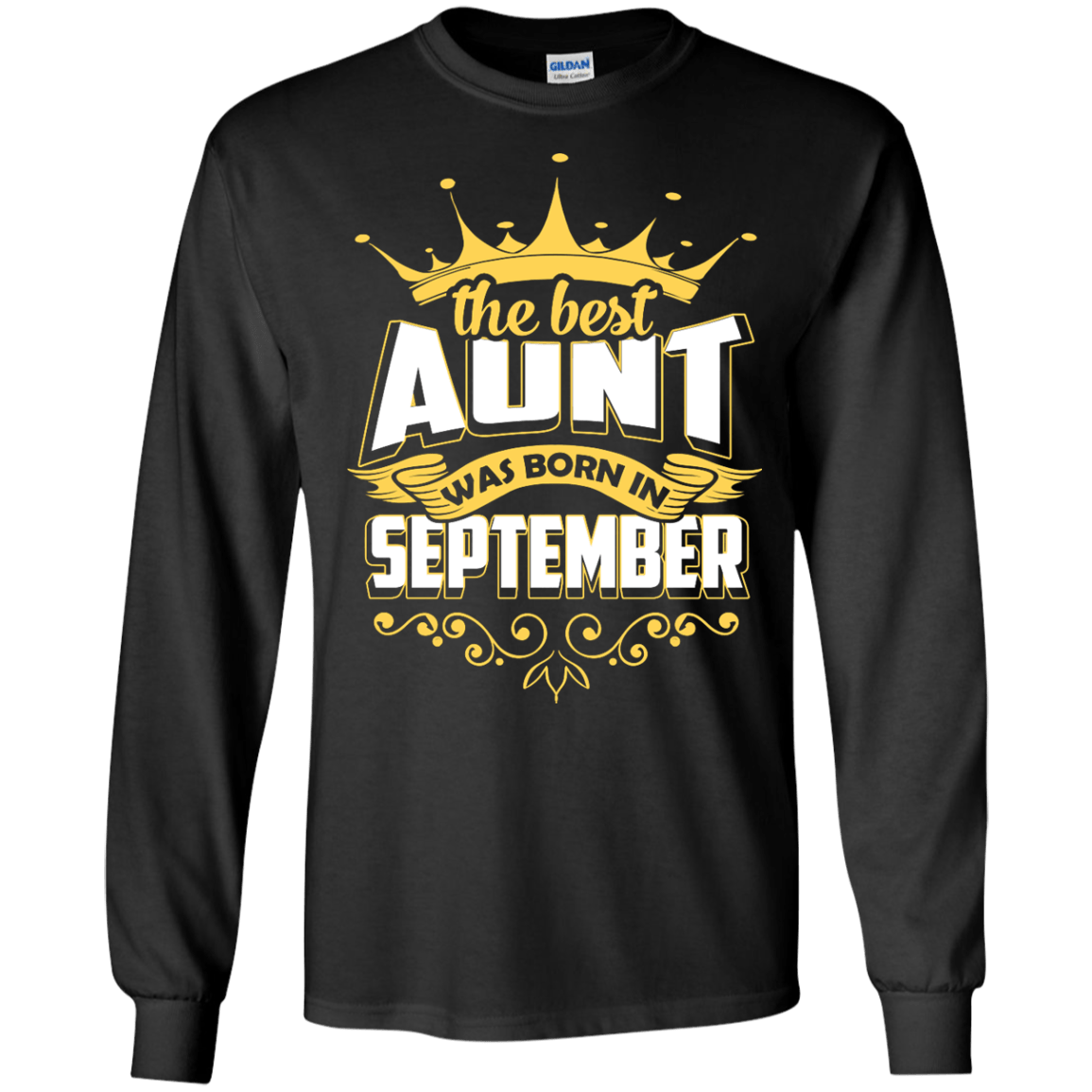 The Best Aunt Was Born In September T-Shirt & Hoodie | Teecentury.com