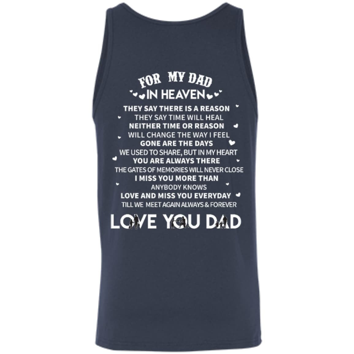 For My Dad In Heaven T-Shirt & Hoodie | Teecentury.com