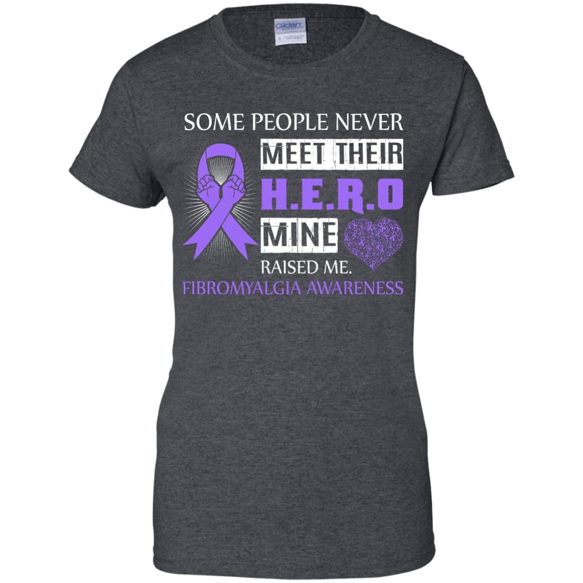 Fibromyalgia Awareness Some People Never Meet Hero T-Shirt & Hoodie | Teecentury.com