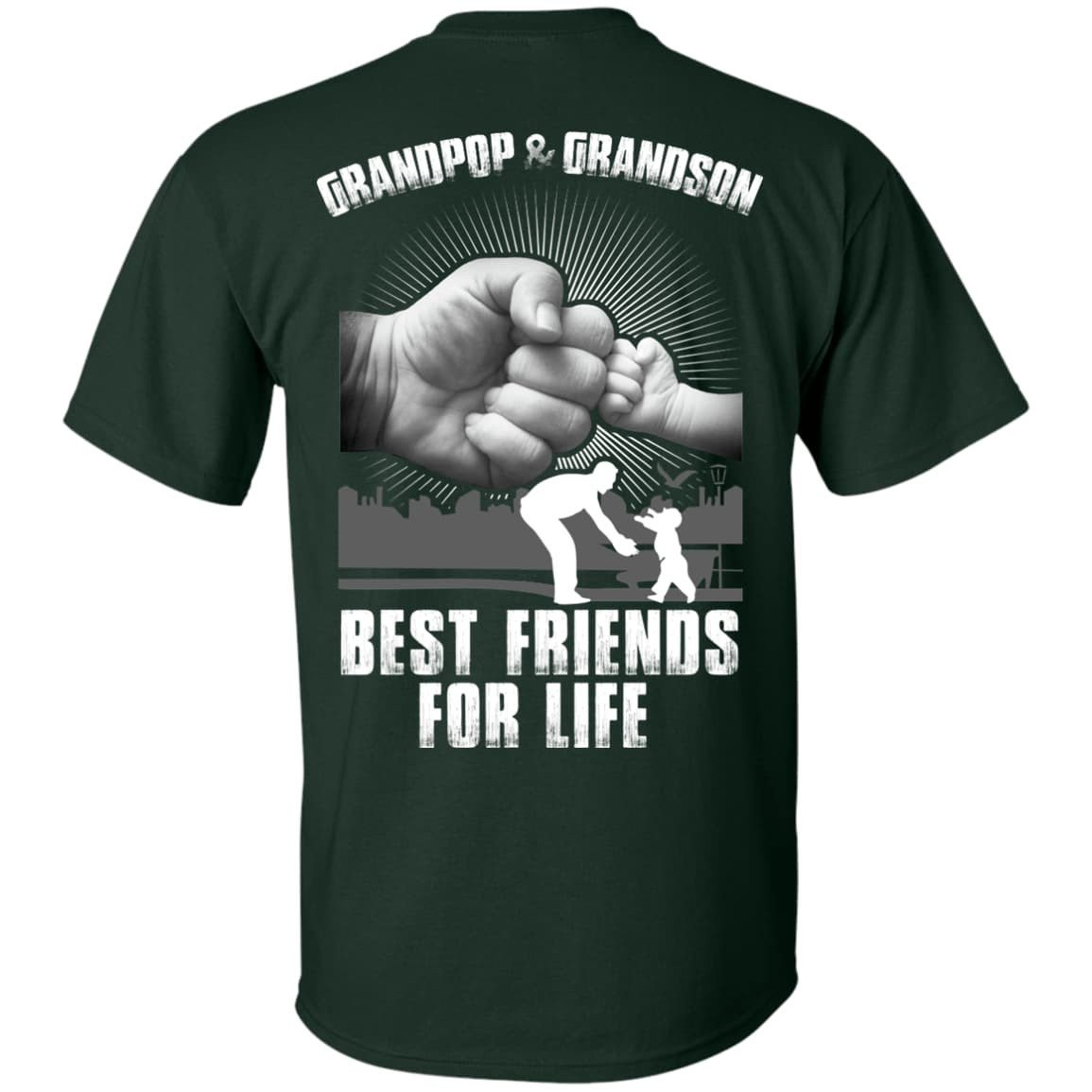 Grandpop And Grandson Best Friends For Life T-Shirt & Hoodie | Teecentury.com