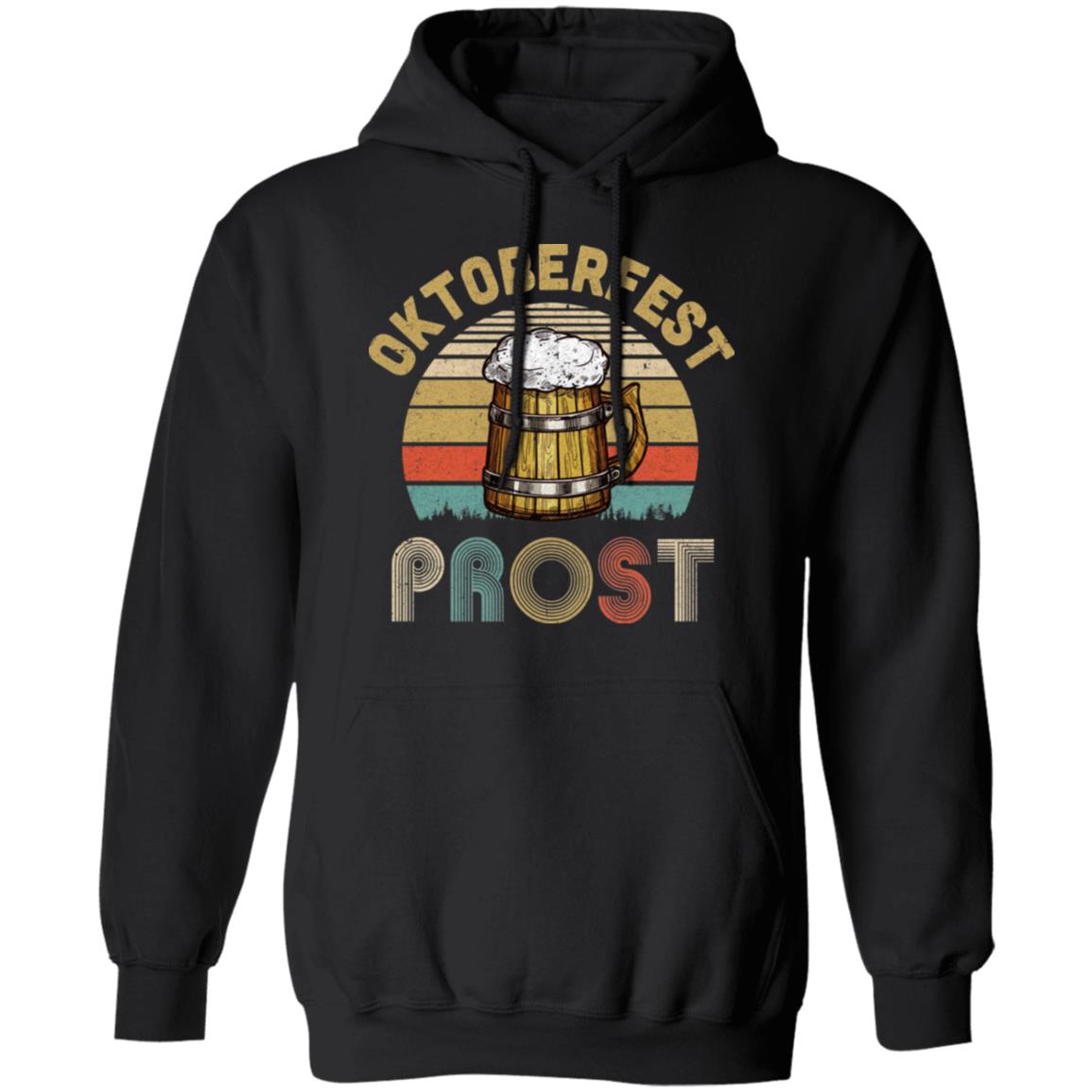 Vintage Oktoberfest Prost Drinking Beer T-Shirt & Hoodie | Teecentury.com