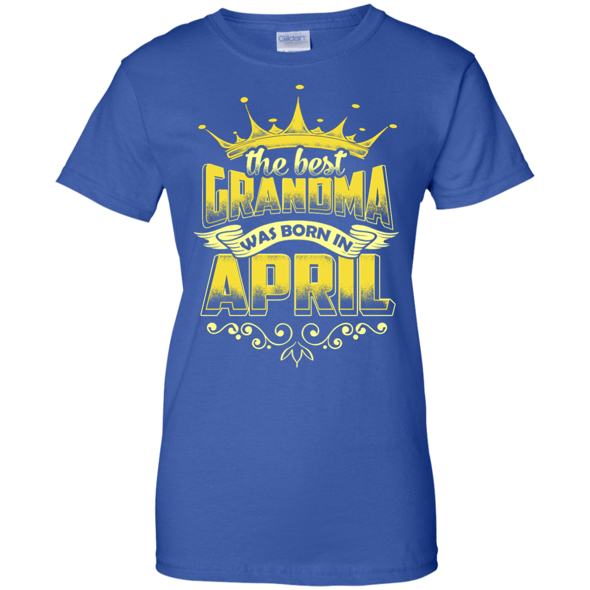 The Best Grandma Was Born In April T-Shirt & Hoodie | Teecentury.com