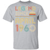 Legend Since April 1960 Vintage 62th Birthday Gifts T-Shirt & Hoodie | Teecentury.com