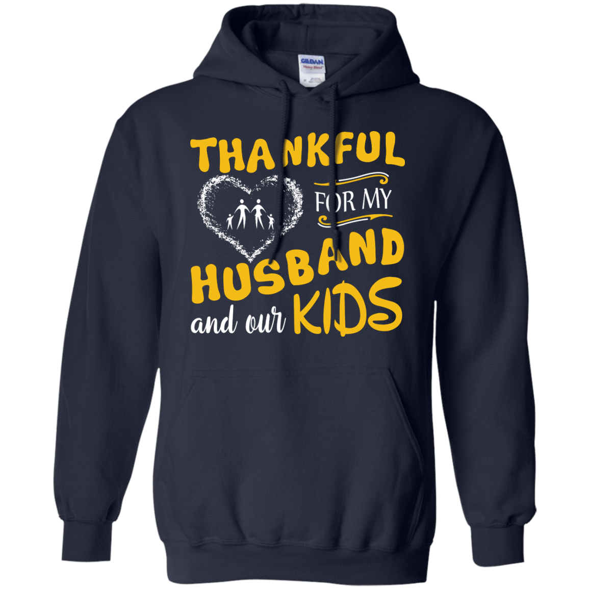 Thankful For My Husband And Our Kids T-Shirt & Hoodie | Teecentury.com