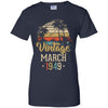 Retro Classic Vintage March 1949 73th Birthday Gift T-Shirt & Hoodie | Teecentury.com