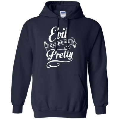 Evil Keeps Me Pretty T-Shirt & Tank Top | Teecentury.com
