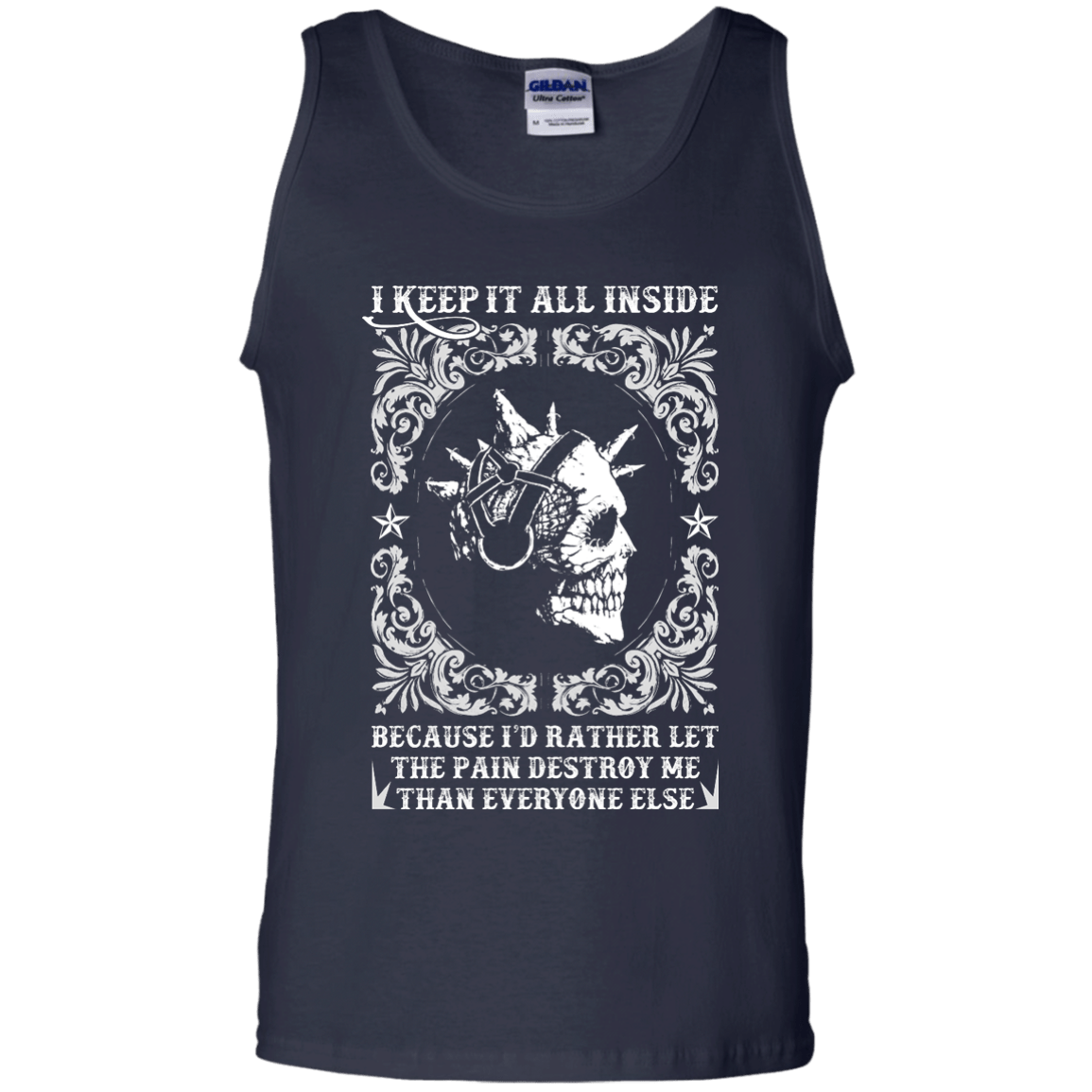 I Keep It All Inside Because I'd Rather Let The Pain Destroy Me T-Shirt & Hoodie | Teecentury.com