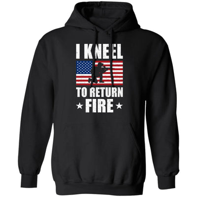 I Kneel To Return Fire Army Soldier Veteran T-Shirt & Hoodie | Teecentury.com