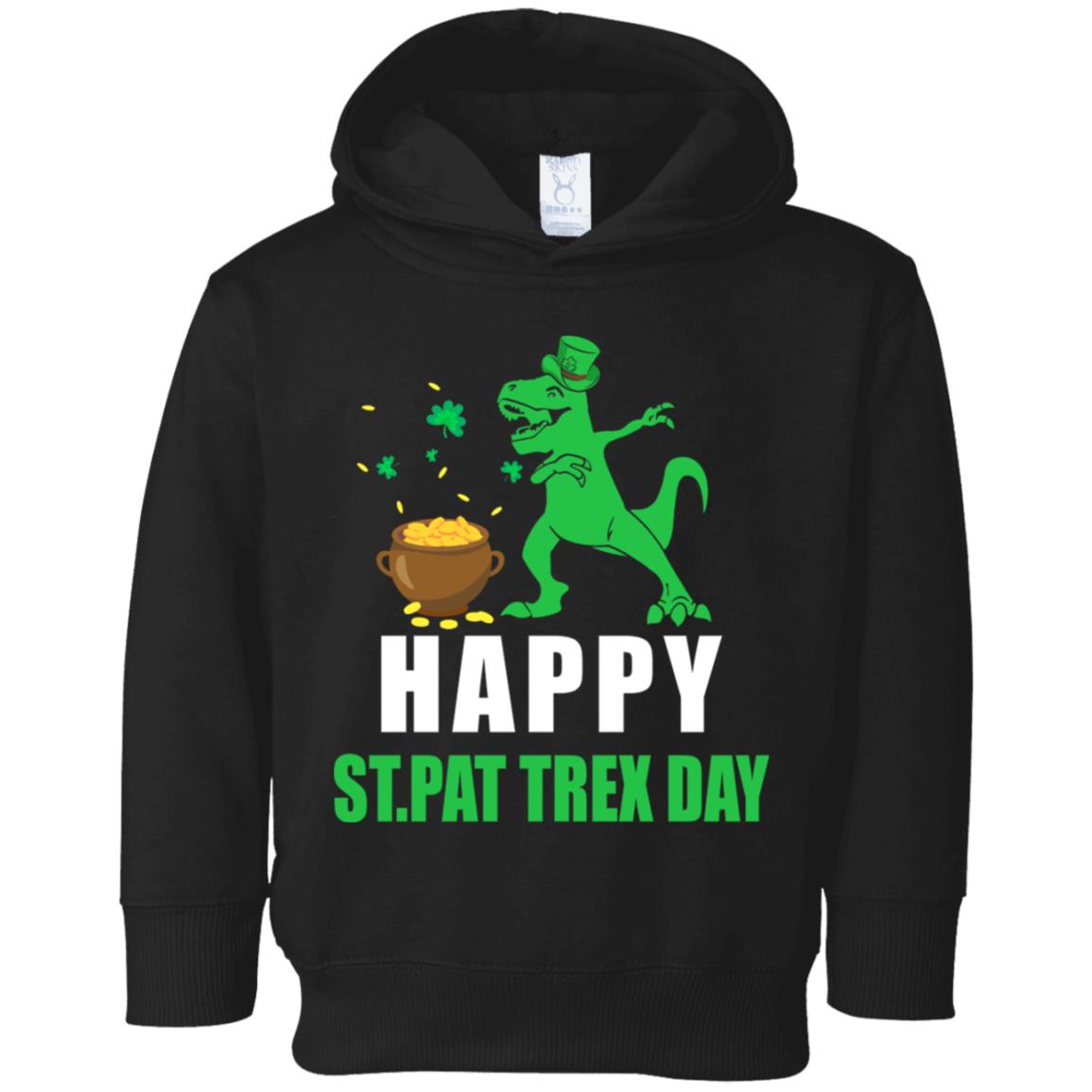 Happy St Pat T-Rex Day Dinosaur St Patrick's Day Youth Youth Shirt | Teecentury.com