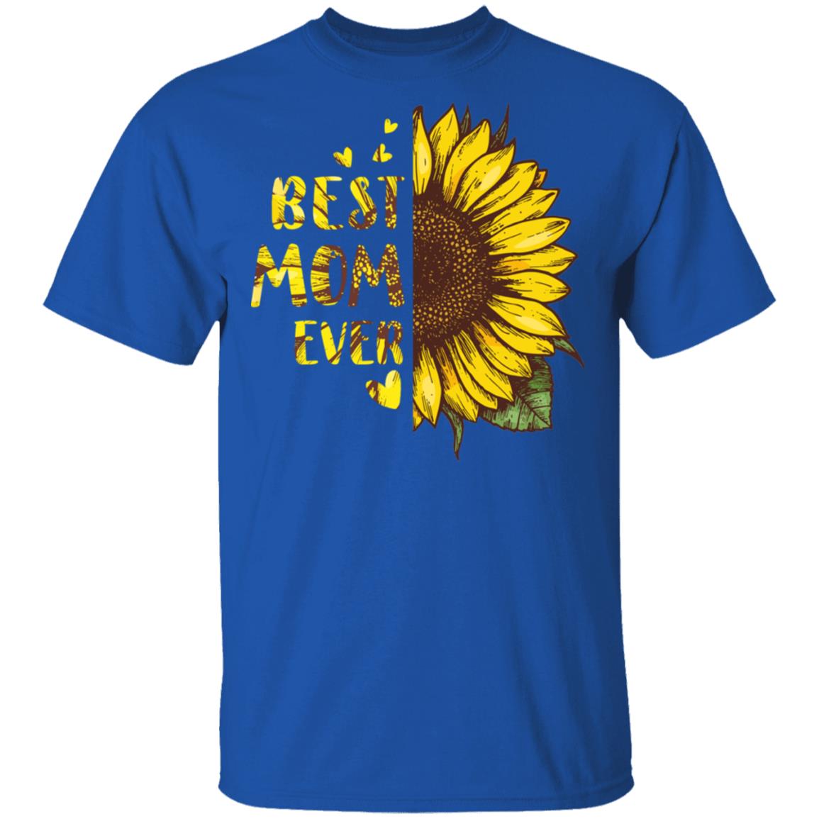Best Mom Ever Sunflower For Mother's Day Gifts Women T-Shirt & Tank Top | Teecentury.com